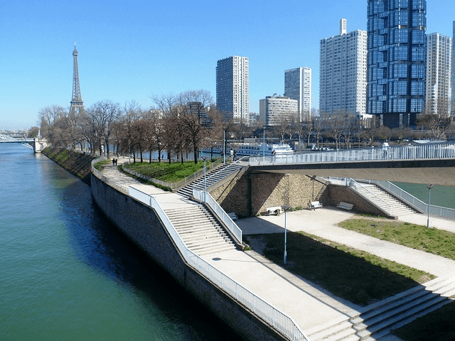 L'île aux cygnes, Paris